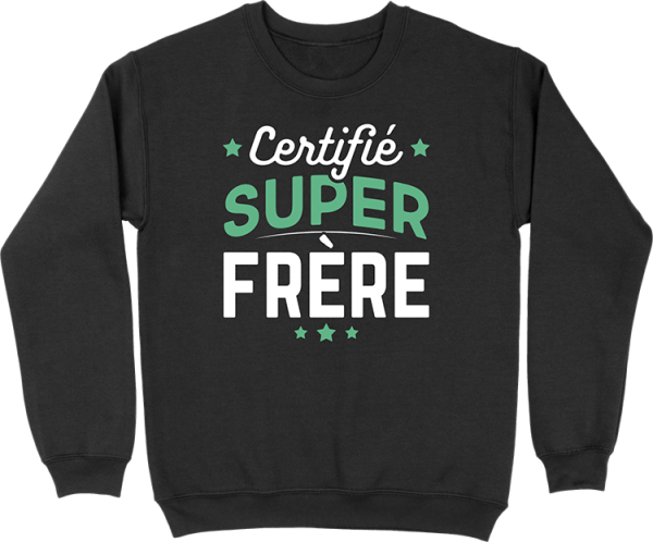 Pull homme certifie super frere