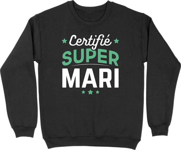 Pull homme certifie super mari