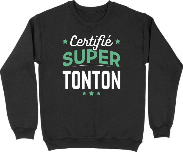 Pull homme certifie super tonton