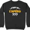 Pull homme c&rsquo;est ici l&rsquo;apero