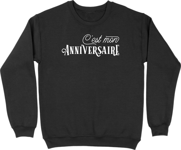 Pull homme c’est mon anniversaire