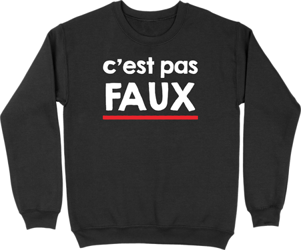 Pull homme c’est pas faux