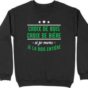 Pull homme croix de biere Pull homme croix de biere