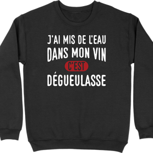 Pull homme de l’eau dans mon vin Pull homme de l’eau dans mon vin