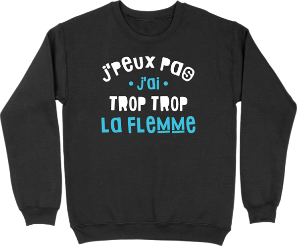 Pull homme j’ai trop trop la flemme