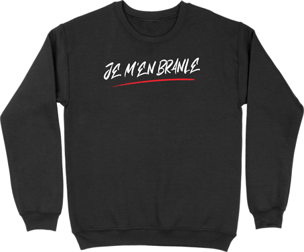 Pull homme je m’en branle