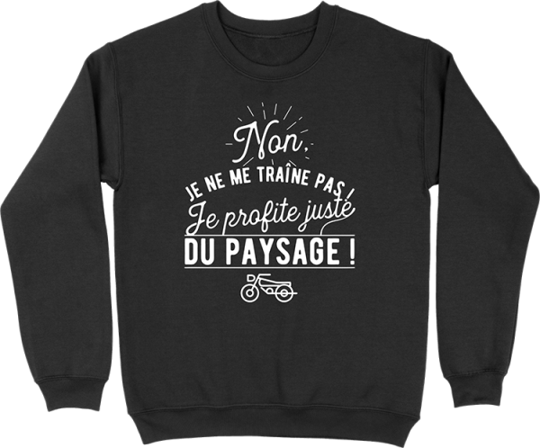 Pull homme je ne me traine pas