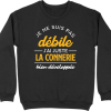 Pull homme je ne suis pas debile