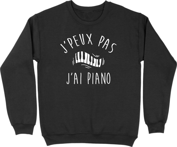 Pull homme j’peux pas j’ai piano