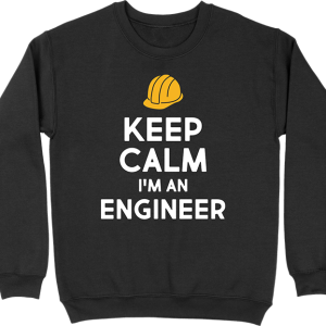 Pull homme keep calm engineer Pull homme keep calm engineer
