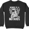 Pull homme la famille des motards