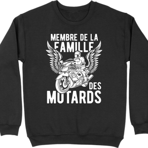 Pull homme la famille des motards Pull homme la famille des motards