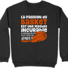 Pull homme la passion du basket