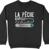 Pull homme la peche m&rsquo;appelle et je dois y aller