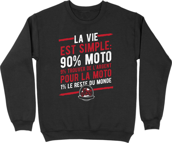 Pull homme la vie est simple