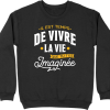 Pull homme la vie que tu t&rsquo;es imaginee