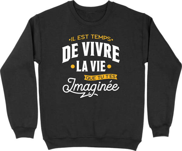 Pull homme la vie que tu t’es imaginee