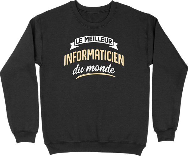 Pull homme le meilleur informaticien