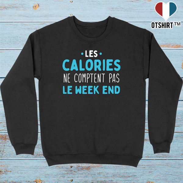 Pull homme les calories du week end