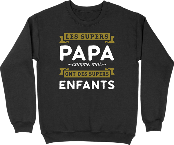 Pull homme les supers papa