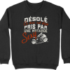 Pull homme motard deja pris