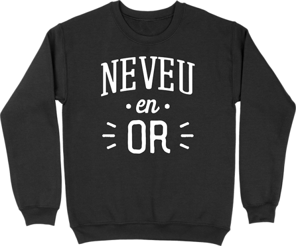 Pull homme neveu en or