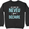Pull homme neveu qui dechire