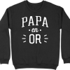 Pull homme papa en or