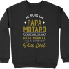 Pull homme papa motard
