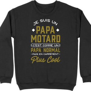 Pull homme papa motard Pull homme papa motard