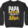 Pull homme papa the legend