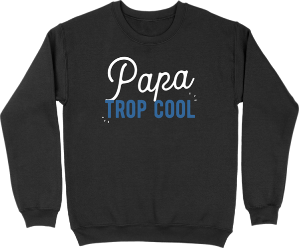 Pull homme papa trop cool