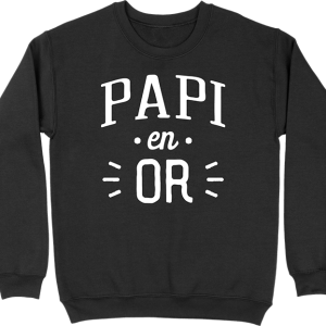 Pull homme papi en or Pull homme papi en or
