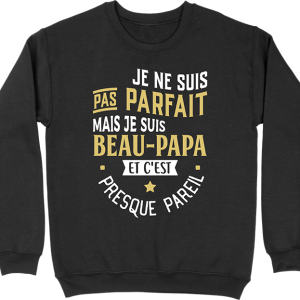Pull homme pas parfait beau-papa Pull homme pas parfait beau-papa