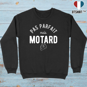 Pull homme pas parfait mais motard Pull homme pas parfait mais motard