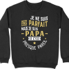 Pull homme pas parfait papa