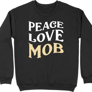 Pull homme peace love mob Pull homme peace love mob