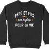 Pull homme pere et fils