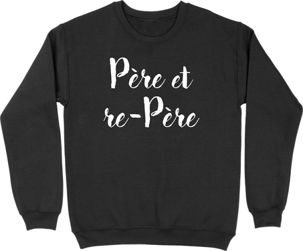 Pull homme pere et re-pere