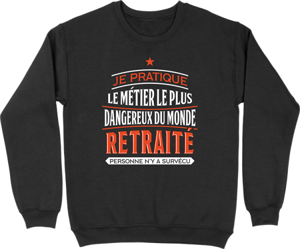 Pull homme retraite personne n’y a survecu