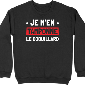 Pull homme tamponne le coquillard Pull homme tamponne le coquillard