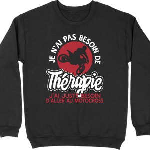Pull homme therapie motocross Pull homme therapie motocross