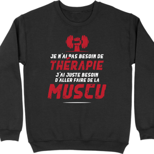 Pull homme therapie muscu Pull homme therapie muscu