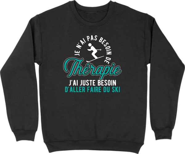 Pull homme therapie ski