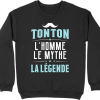 Pull homme tonton la legende