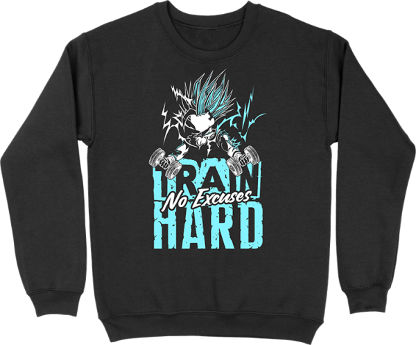 Pull homme train hard