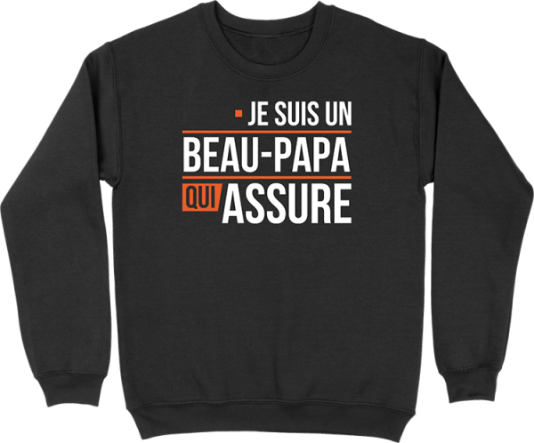 Pull homme un beau papa qui assure