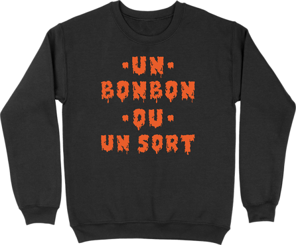 Pull homme un bonbon ou un sort