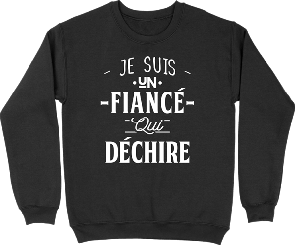 Pull homme un fiance qui dechire