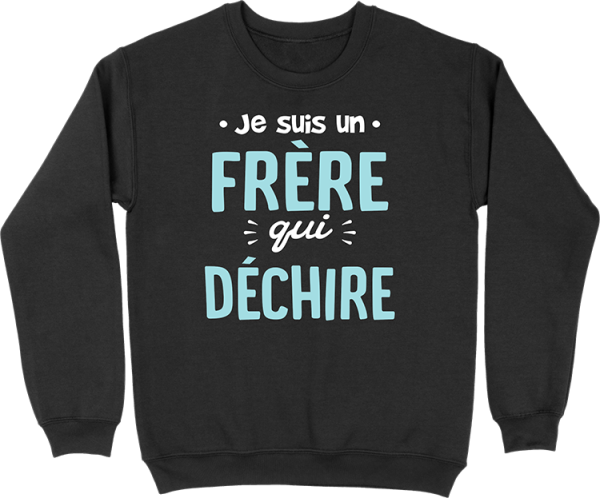 Pull homme un frere qui dechire